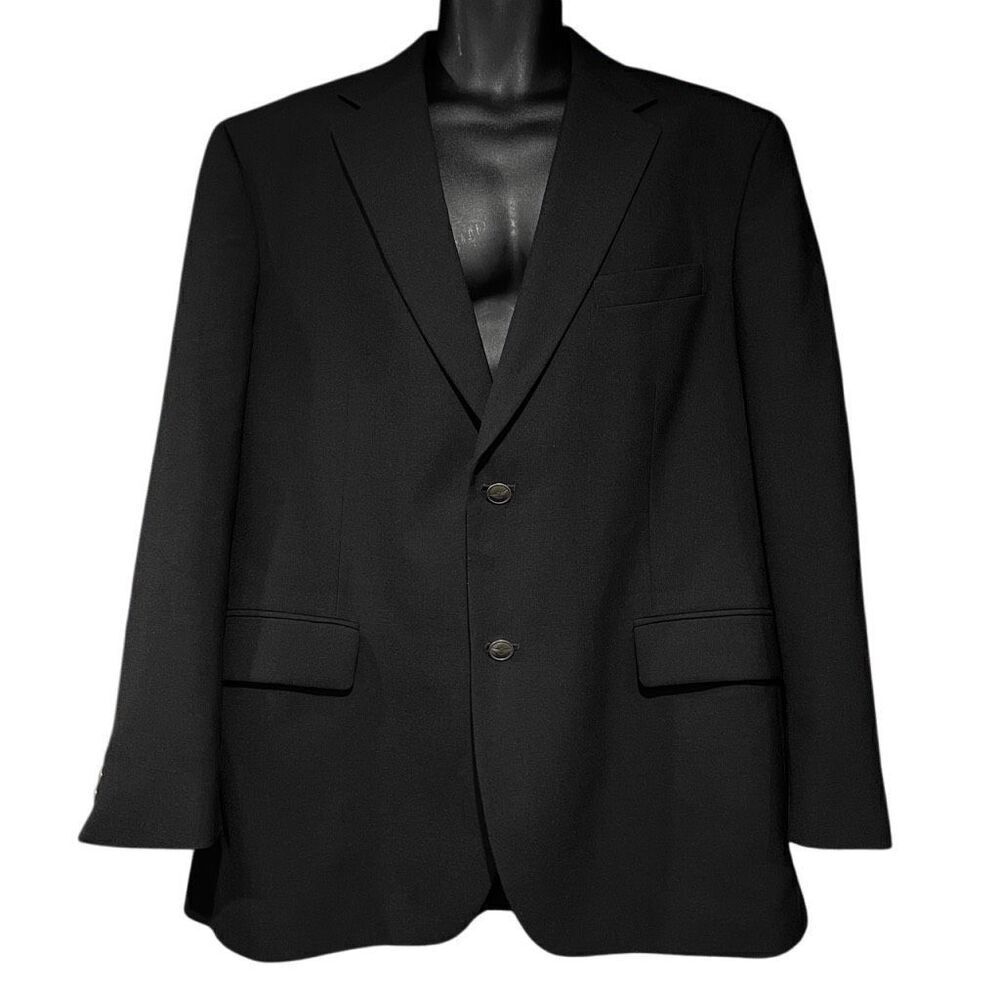 Dockers Black Suit Jacket Blazer Men’s 44R